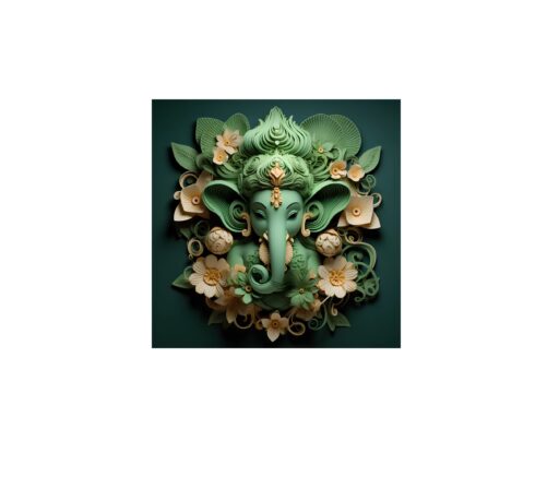 HIEND LORD GANESHA Large Gaming Mouse Pad Size (585 mm x 280 mm x 3mm) Non-Slip Rubber Base|Computer Laptop|Keyboard Mouse Pad for Office - Image 2