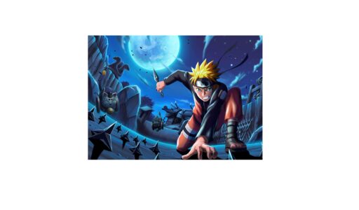 HIEND NARUTO UZUMAKI Large Gaming Mouse Pad Size (585 mm x 280 mm x 3mm) Non-Slip Rubber Base Computer Laptop|Keyboard Mouse Pad for Office & Home Use - Image 4